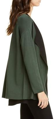 Eileen Fisher Reversible Silk Blend Cardigan