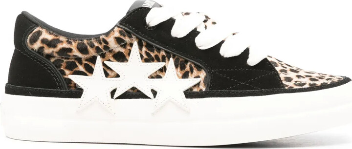 Amiri Two-tone Leather Skel Sneakers - ShopStyle