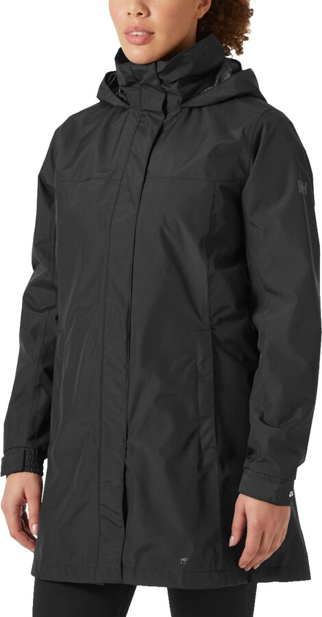 Helly Hensen Aden Waterproof Hooded Longline Rain Jacket