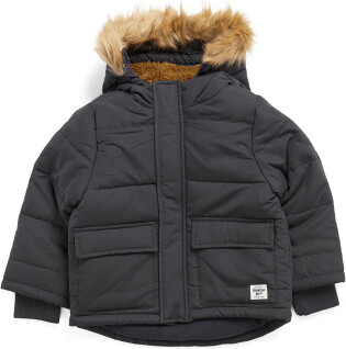 TJMAXX Boys Hooded Cargo Jacket - ShopStyle