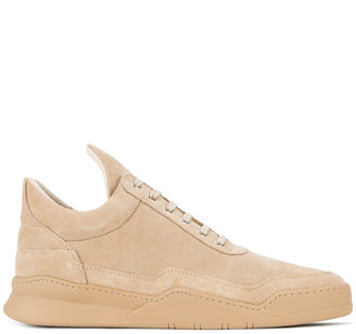 Filling Pieces Beige Suede Ghost Sneakers - men - Leather/Suede/rubber - 41