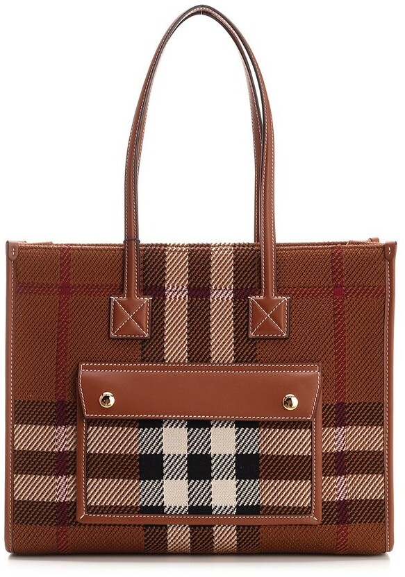 Burberry Small Tote Bag | Shop the world's largest collection of 