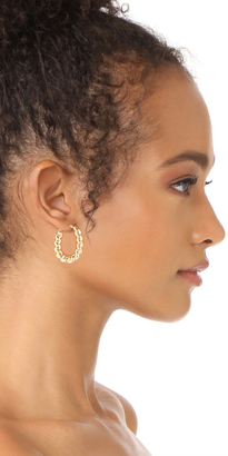 Soave Oro Camille Hoop Earrings