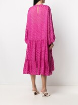 Thumbnail for your product : L'Autre Chose Polka-Dot Tiered Midi Dress