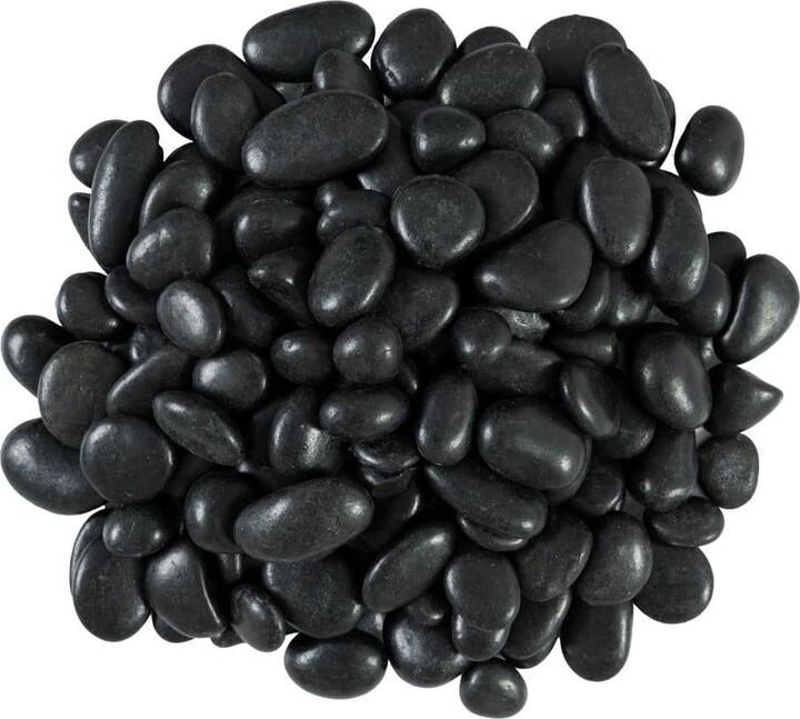 MSI Polished Black 0.5 cu. ft . per Bag (0.25 in. to 0.75 in.) Bagged Landscape Pebbles (55 Bags/22.5 cu. ft./Pallet)