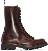 Thumbnail for your product : Grenson Leather Lace-Up Ankle Boots