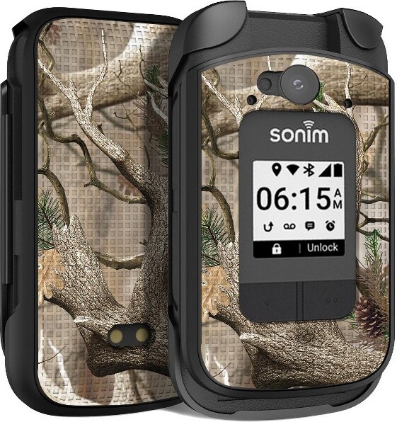 Nakedcellphone Hard Case for Sonim XP3 Plus Flip Phone (XP3900, XP3plus