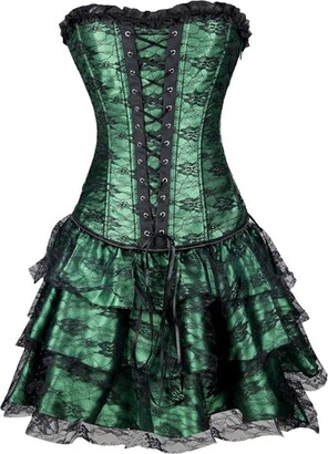 Générique Corset Fee Halloween Corset Bustier En à Lacets Pour Fee