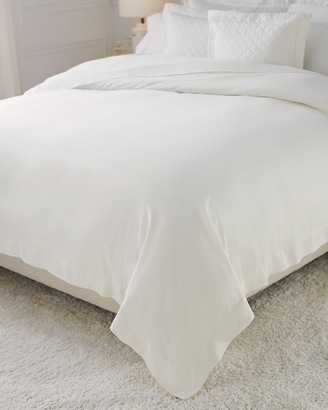 Soma Intimates Luxe Sateen Full/Queen Duvet Cover Ivory