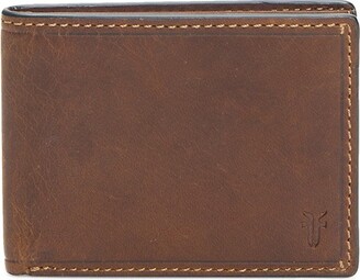 Frye Logan Slim Leather ID Billfold Wallet