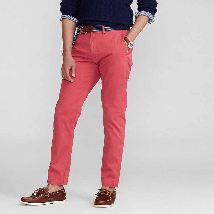 Red Khaki Pants | Shop the world's largest collection of fashion | ShopStyle
