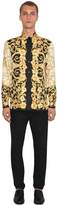 Thumbnail for your product : Versace Heritage Hibiscus Printed Silk Shirt