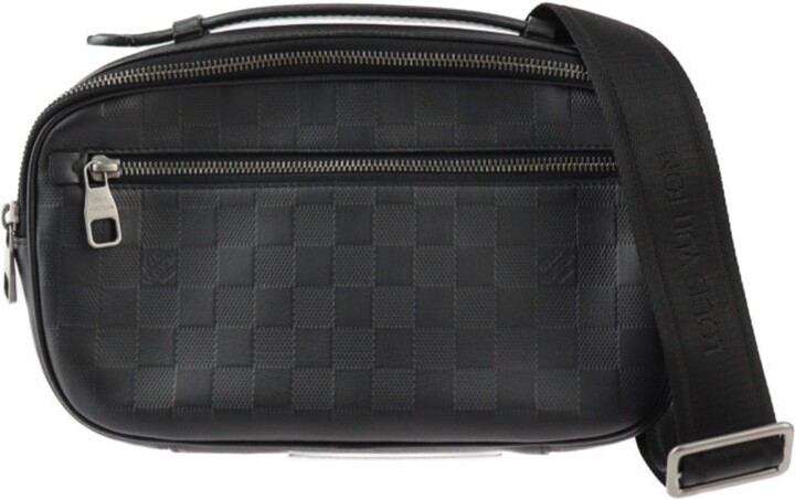 Louis Vuitton Ambler Black Canvas Clutch Bag (Pre-Owned) - ShopStyle