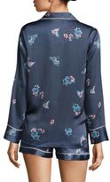 Thumbnail for your product : Natori Floral Buttoned Pajamas