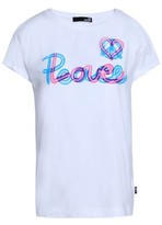 Thumbnail for your product : Love Moschino Printed Cotton-blend Jersey T-shirt