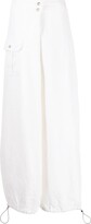 Thumbnail for your product : Silvia Tcherassi Grove high-waisted linen trousers