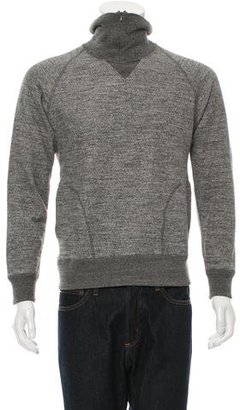 Nanamica Mock Neck Half-Zip Sweater