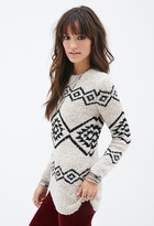 Thumbnail for your product : Forever 21 Southwestern Pattern Crew Neck Sweater