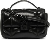 Thumbnail for your product : MCM mini Travia quilted leather satchel