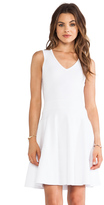 Thumbnail for your product : Milly Angled Rib Stretch Flare Dress