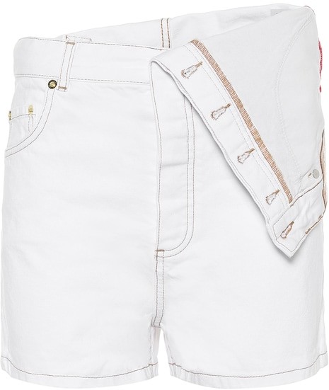 y project denim shorts