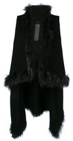 Thumbnail for your product : Liu Jo knitted fur vest