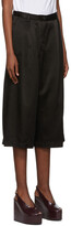 Thumbnail for your product : Dries Van Noten Black Cupro Trousers