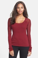 Thumbnail for your product : Rachel Roy Mix Stitch Scoop Neck Top