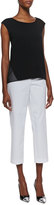 Thumbnail for your product : T Tahari Cabana Twill Cropped Pants
