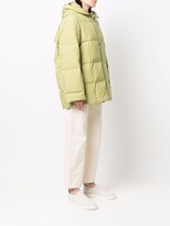 Thumbnail for your product : Jil Sander Quilted Hooded Puffer Jacket
