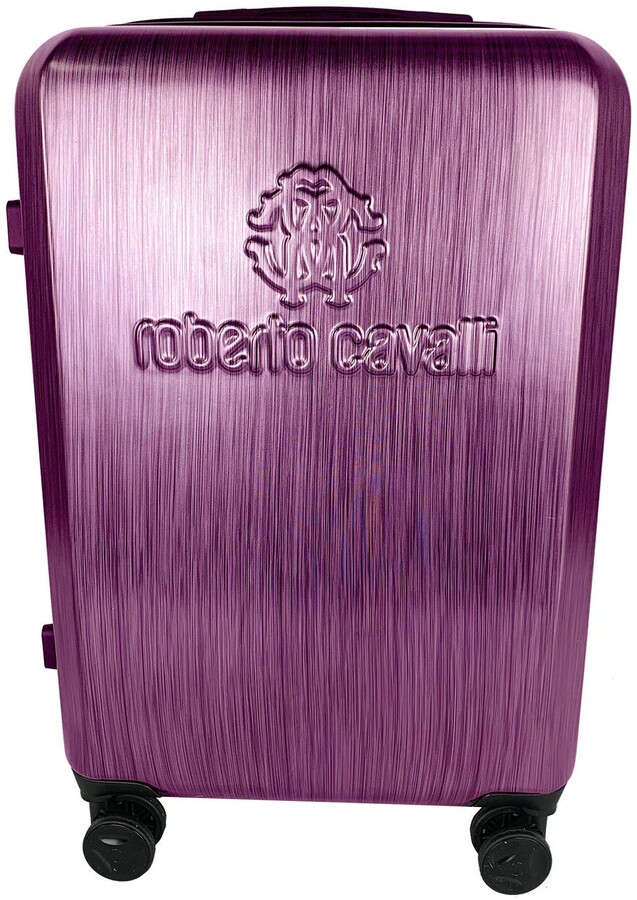 Roberto Cavalli Woodlock 20" Expandable Hardside Spinner Suitcase