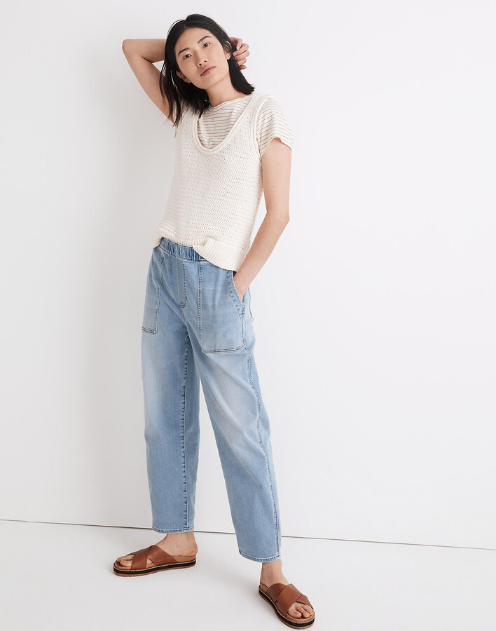 madewell pull on jeans
