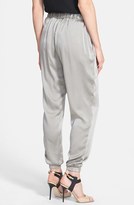 Thumbnail for your product : Eileen Fisher Silk Charmeuse Drawstring Ankle Pants