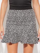Thumbnail for your product : MACKINTOSH Millie Fit and Flare Animal Print Skirt