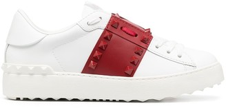 valentino open sneaker white