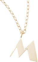 Thumbnail for your product : Sydney Evan Letter Charm Necklace, M
