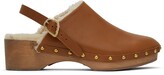Thumbnail for your product : Ancient Greek Sandals Brown Classic Closed Clogs