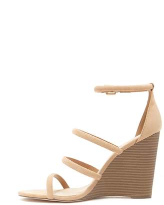Forever 21 Strappy Faux Suede Wedges
