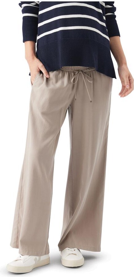 Ripe Maternity Maternity Wide Leg Tencel Pant
