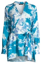 Thumbnail for your product : Natori Watercolor Mandarin Tunic