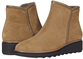 clarks suede boots womens