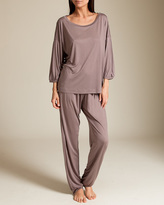 Thumbnail for your product : Hanro Marta 3⁄4 Sleeve Pajama