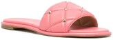 Thumbnail for your product : MICHAEL Michael Kors Rina quilted leather slides