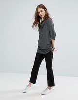 Thumbnail for your product : Ichi Lulu Top With Ruched Side