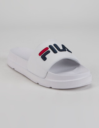 fila sandals womens black