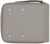 Thumbnail for your product : Maison Margiela Grey Small Zip Wallet