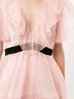 Thumbnail for your product : macgraw Chandelier peplum V-neck blouse