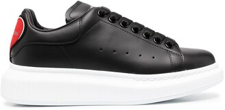 alexander mcqueen womens trainers black