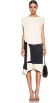 Thumbnail for your product : Chloé Double Viscose Jersey Asymmetric Skirt