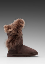 Thumbnail for your product : Australia Luxe Collective Nordic Feather Short Boot with Sheep Shearling